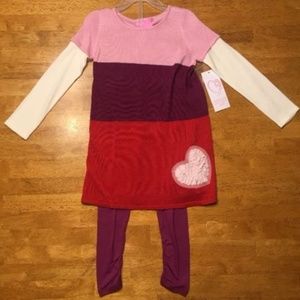 NWT Design History Girl's Multi Color Dress Size 4